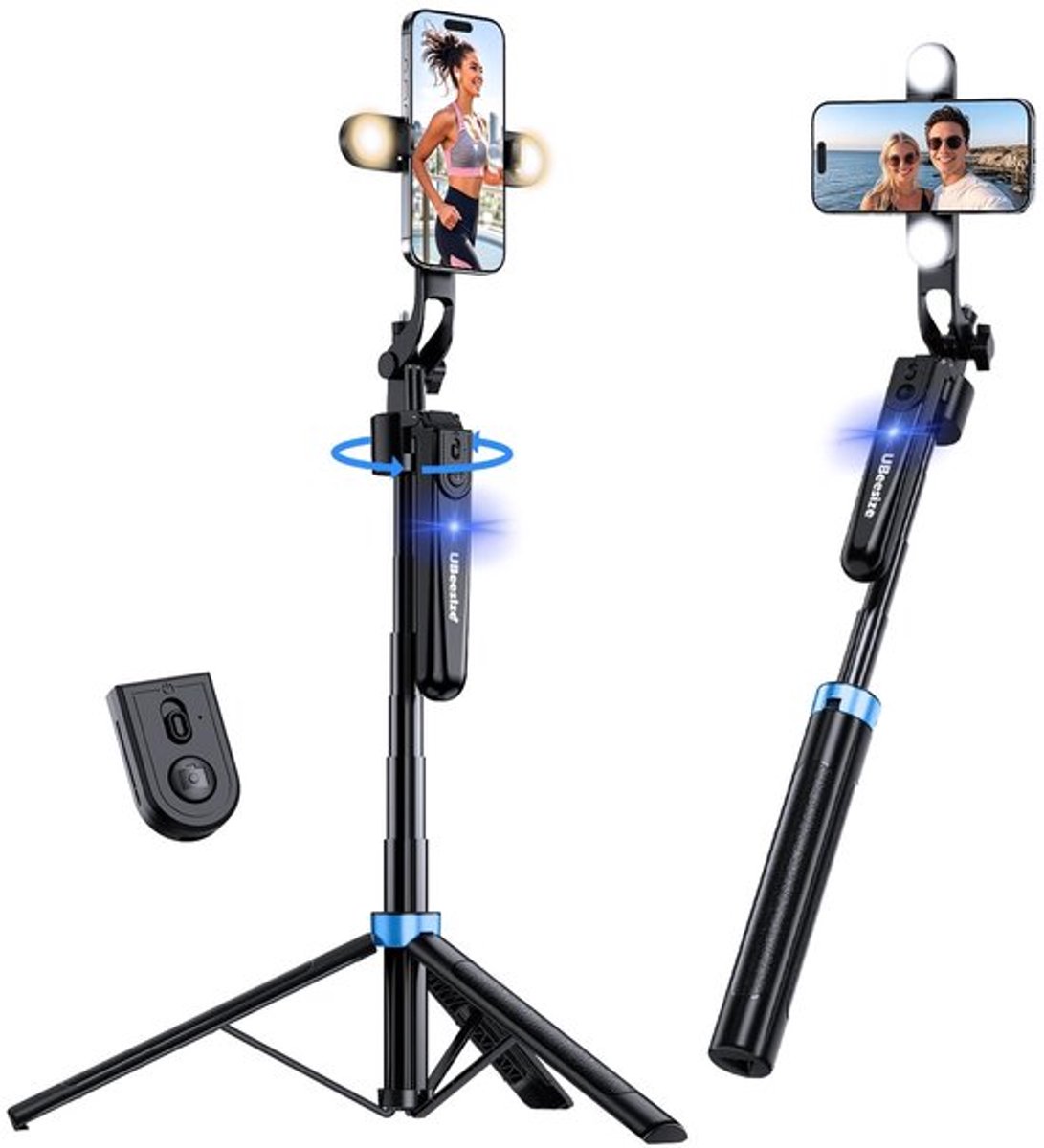 NTHProducts - 360° Rotatie - Gimbal - Automatische Gezichtsherkenning