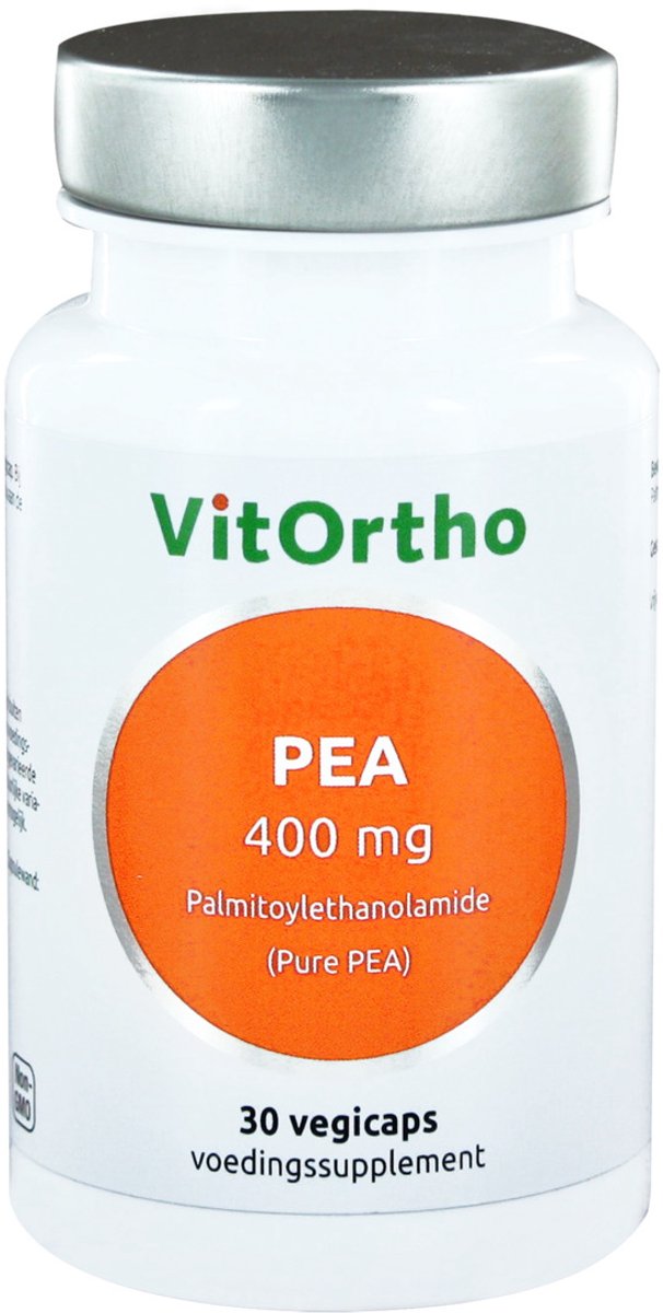 VitOrtho PEA 400 mg palmitoylethanolamide (Pure PEA) (30 vegicaps)