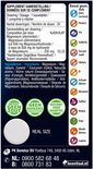 Gedetailleerde productinformatie, ingrediënten en allergenen van Lucovitaal Pure Marine Magnesium Kauwtabletten. Echt formaat tablet.