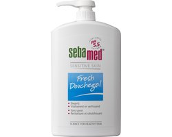 Sebamed Fresh Douchegel - Zeepvrij - Vitaliserend en verfrissend - Met aminozuren en allantoïne - Beschermt tegen uitdroging - Douchemiddel - Zeepdispenser - 1 liter