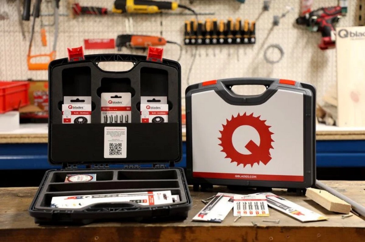 Qblades Assortimentskoffer leeg