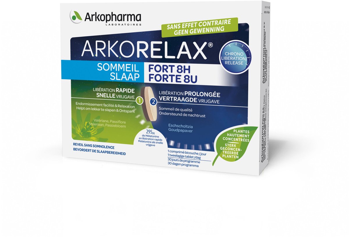 Bol.com Arkorelax Slaap forte 30 Tabletten aanbieding