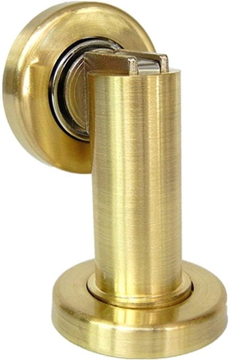 Deurstopper - Deurstop - Beschermt Deuren - Sterk Magnetisch - 1 Stuk - Geborsteld Nikkel