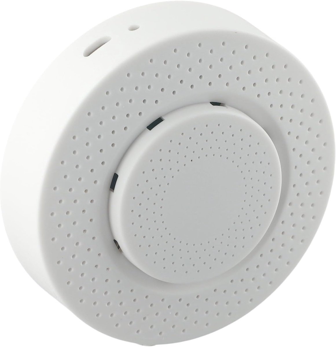 Luchtkwaliteit Sensor - Omgevingsmonitor - Thuis Veiligheid - Meet Formaldehyde Temperatuur - Zigbee Connectie - Wit