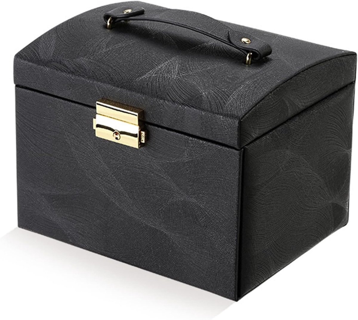Sieraden Organizer Box - Sieradendoos Opberger - Sieraden Opbergen - Hoge Capaciteit - Multifunctioneel - Zwart