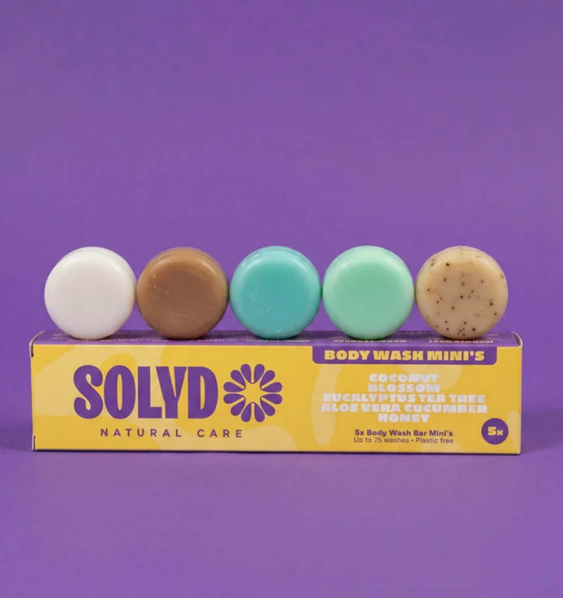 Body Bar Proefpakket - SLS- & SLES-vrij - Palmolie- & plasticvrij