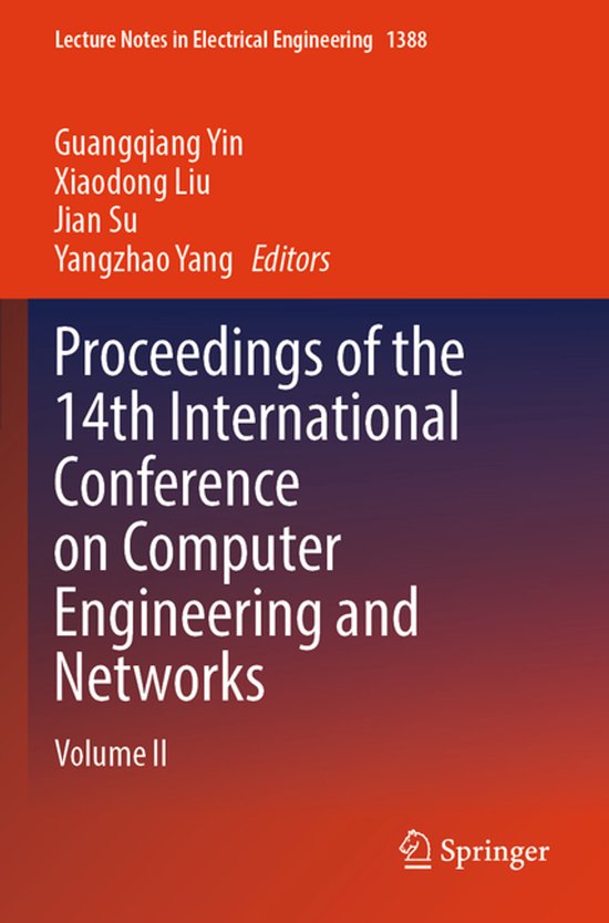 Lecture Notes in Electrical Engineering1388- Proceedings of  ... - cover