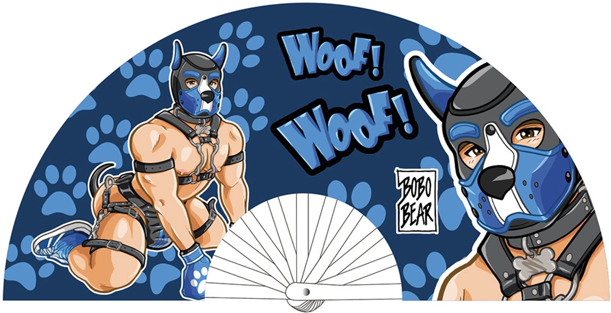 M PROUD PUPPY BLEU Fan