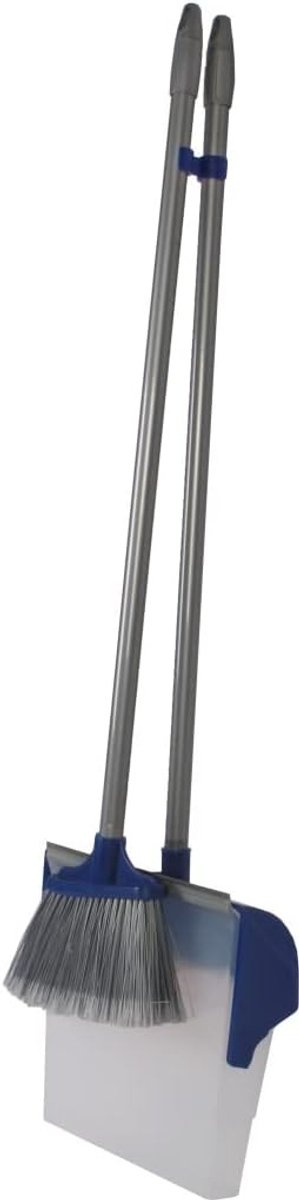 Stoffer en Blik - Kunststof - Lange Steel - Inklapbaar - Voor Tuin en Terras