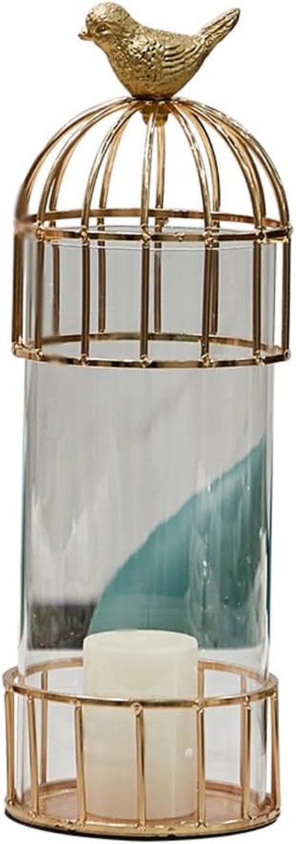 Decoratieve Kaarsenhouder - Vogelkooi Kandelaar - Tafel Decoratie - Vintage Stijl - N.v.t. - N.v.t.