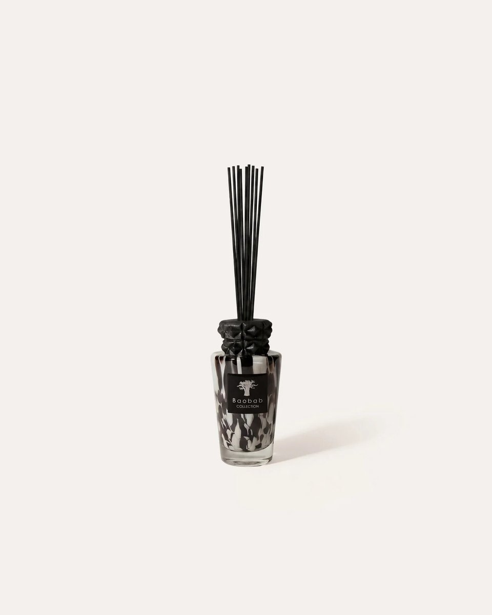Baobab Collection Totem Pearls Black - Geurstokjes Diffuser - 250 ml