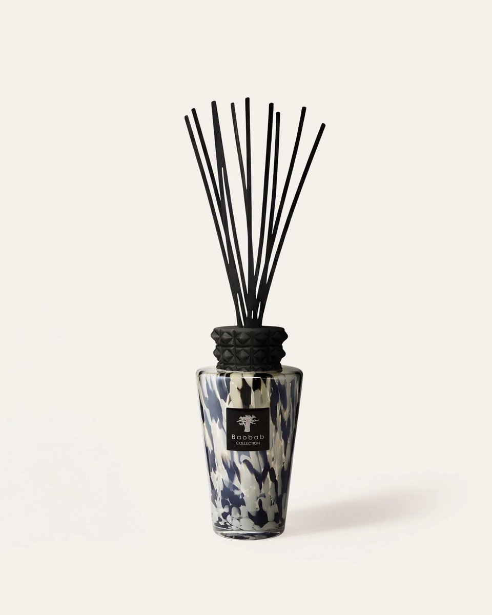 Baobab Collection Totem Pearls Black - Geurstokjes Diffuser - 2 liter