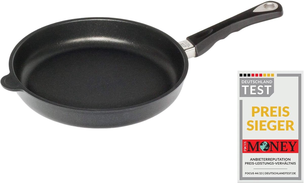 Koekenpan - Koekenpan - Allround koken - Lotan antiaanbaklaag - Ø 26 cm - Zwart