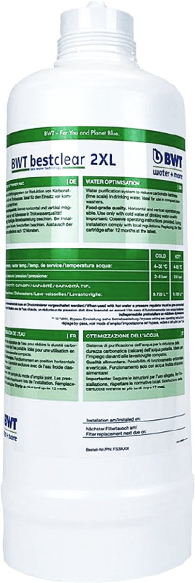 BWT Bestclear 2XL Waterfilterpatroon FS30U00