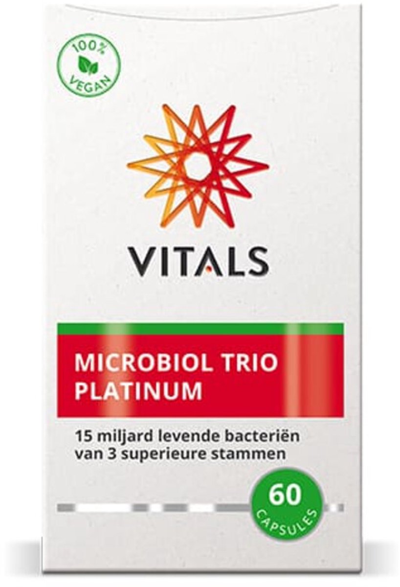Vitals - Microbiol Trio Platinum - 2 x 60 capsules - Voordeelverpakking