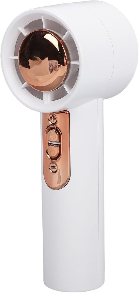 Mini Handventilator - Draagbare Ventilator - Persoonlijke Koeling - Vijf Snelheden - 2000mAh Batterij - Kleurrijk
