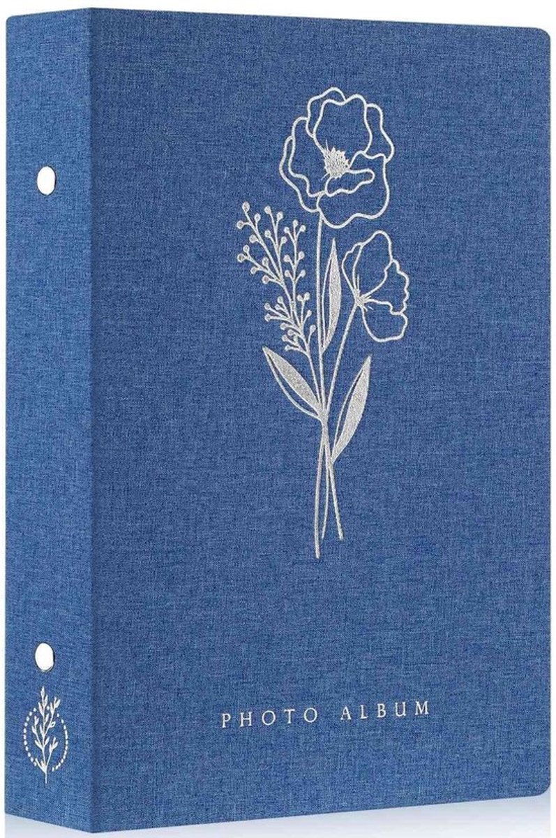 MTTProducts - Linnen Cover Blauw, 300 Foto's 6x4 Photo Album