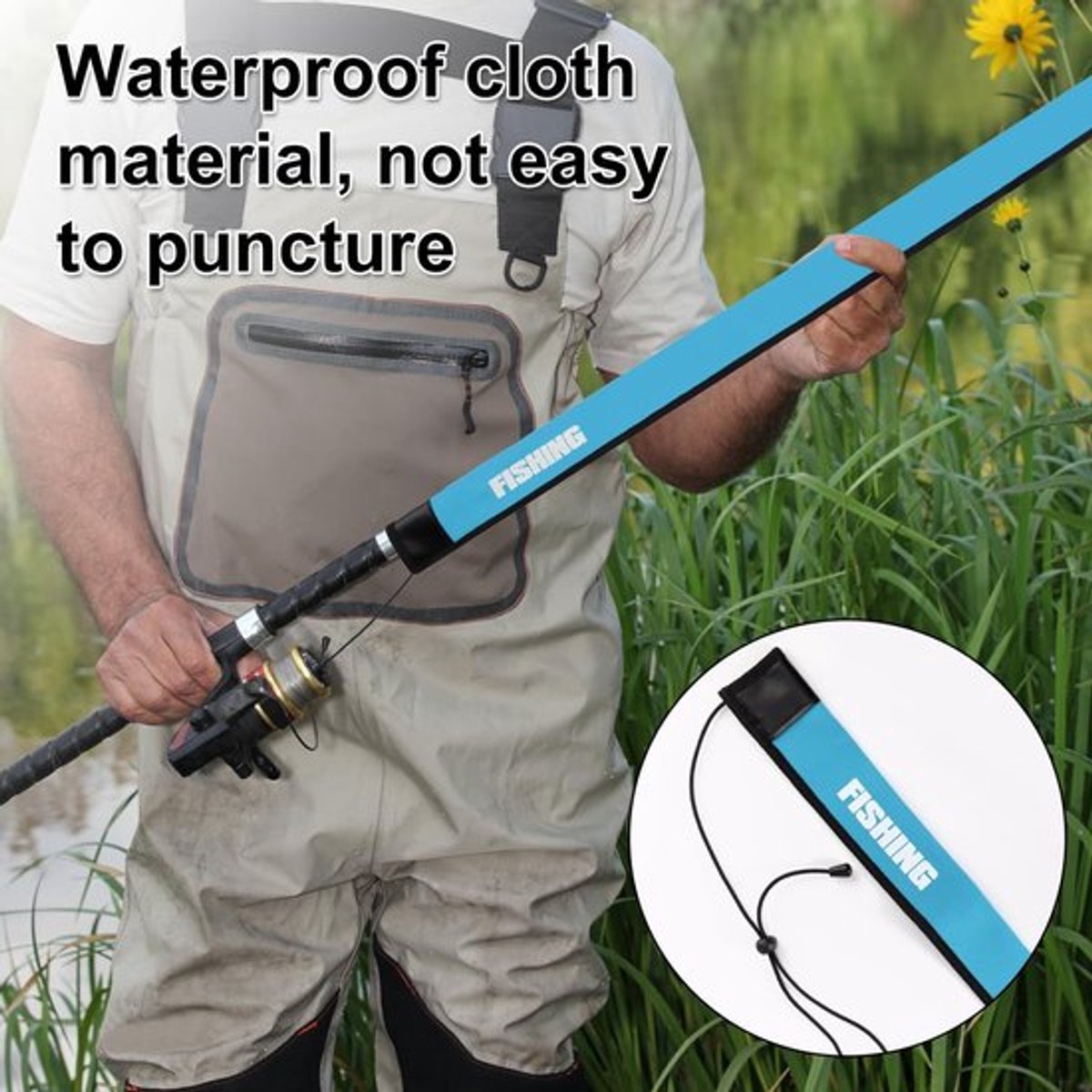 Solidchoice - Dailygoody - Vissengelhoes - Waterdichte vissengelhoes - Verstelbaar