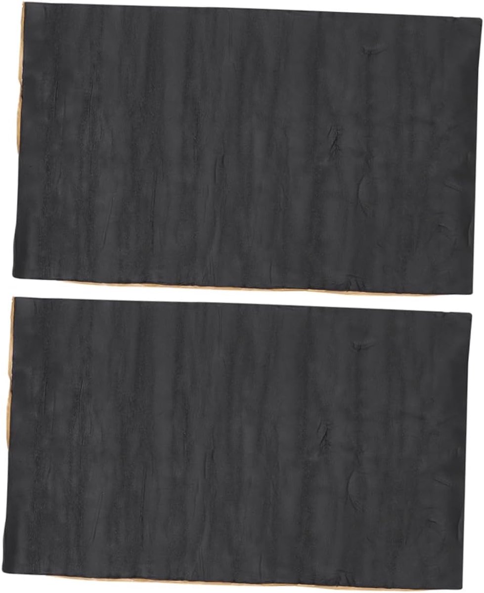 Geluiddempende Mat - Geluidsisolatie Panel - Geluidsreductie Auto - Butylrubber Aluminiumplaat - 50x40 cm - Zwart