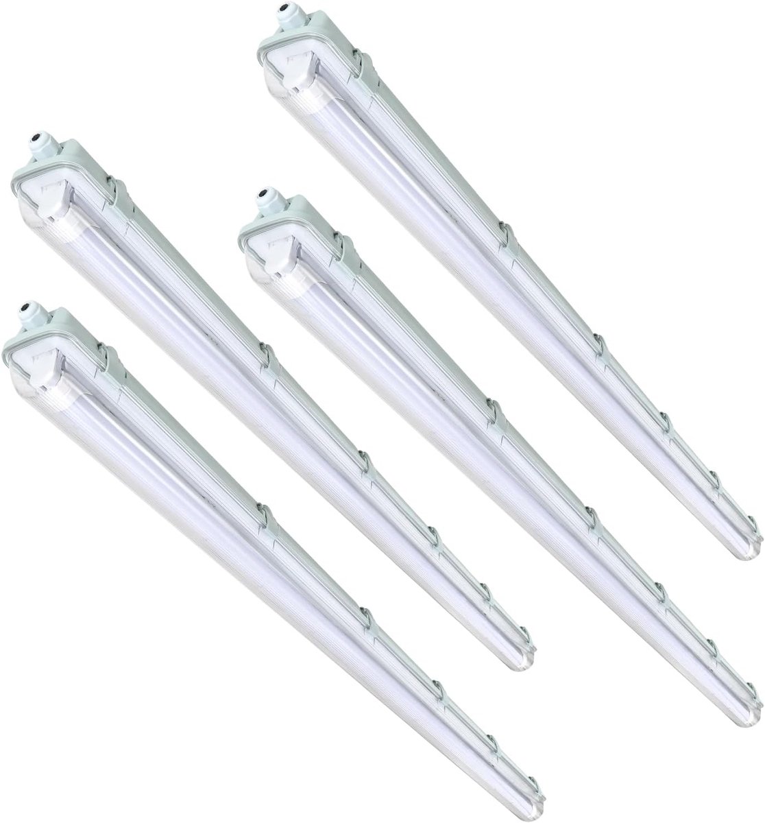 LED Vochtbestendige Lamp - Badkamer Lamp TL - Werkplaats Verlichting - IP65 Waterdicht - 150CM - Koud Wit