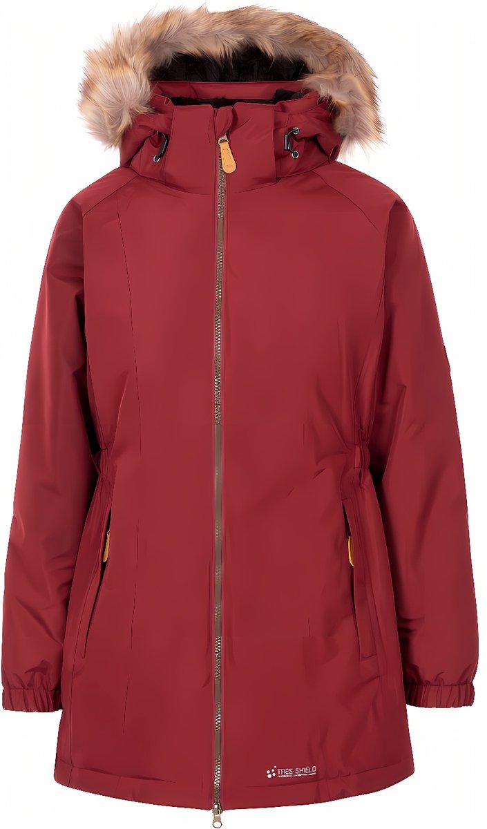 Trespass damesregenjas Celebrity Damesjas Tp50 Dark Cherry Paars
