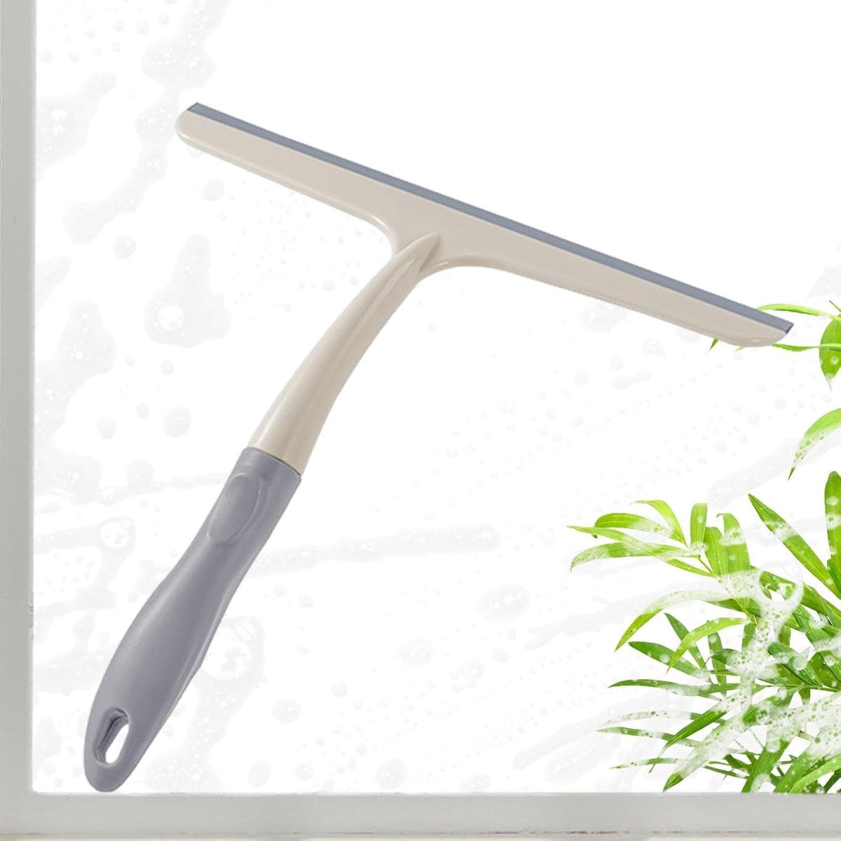 Glasschraper - Raamwisser - Streeploos Reinigen - Brede Schraperkop - 245 cm - Beige