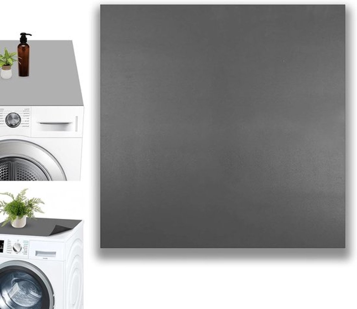 Zacht universele afdekking voor wasmachine 60x60 cm Allecto Plus