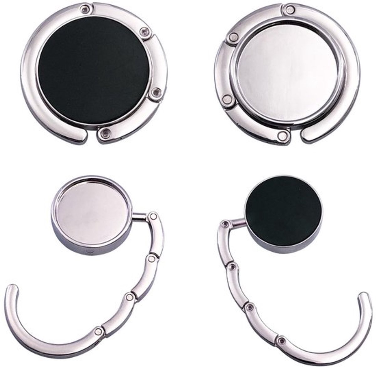 Solidchoice - Dailygoody - Vouwbare Tafelhaken - 4 Stuks Handtas Haak - Draagbare