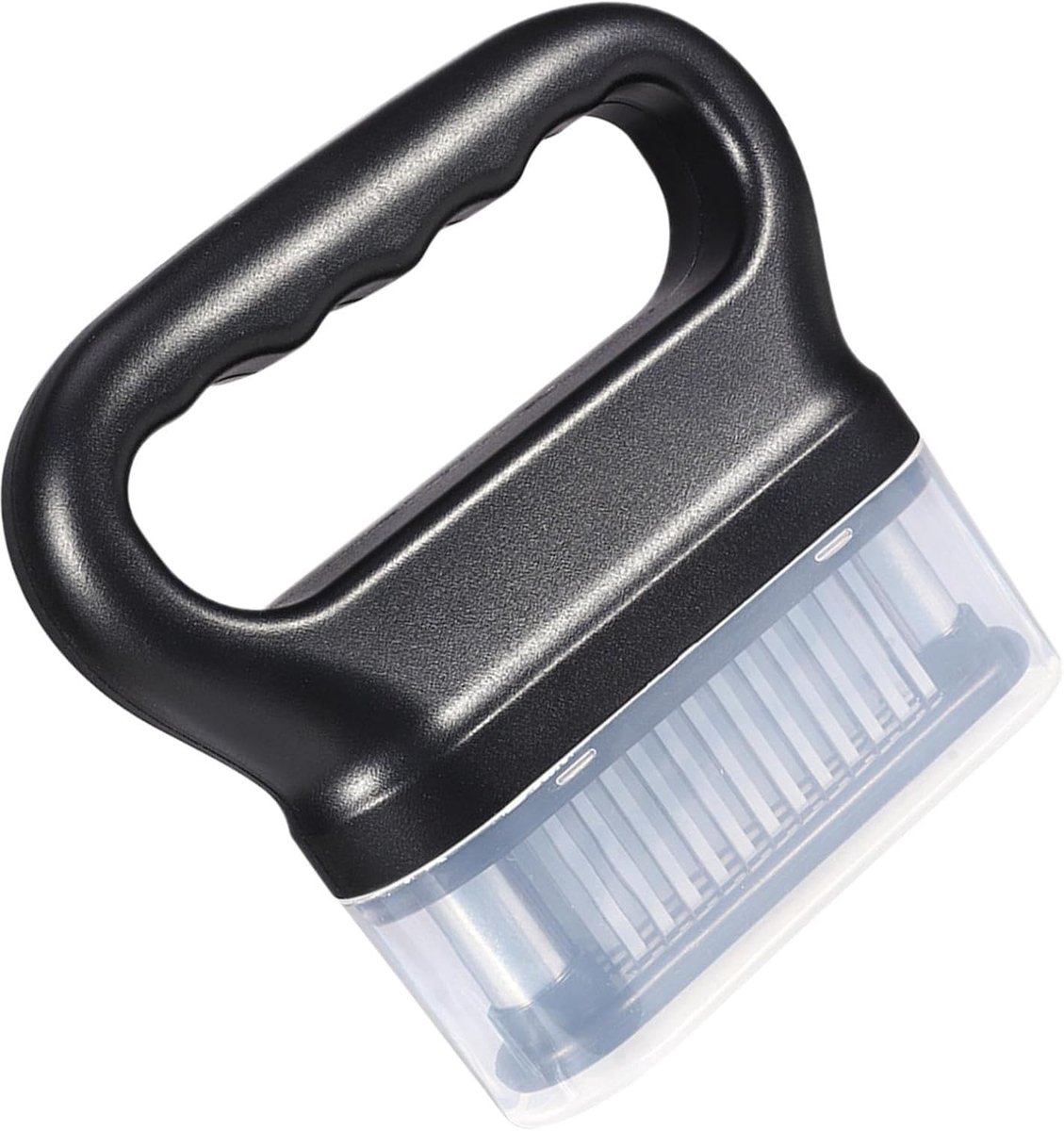 Vleesvermalser Gereedschap - Handmatige Kip Malsmaker - Maaltijd Bereiding - Knopbediend Veersysteem - 13.5 x 12.5 x 4.5 cm - Zwart