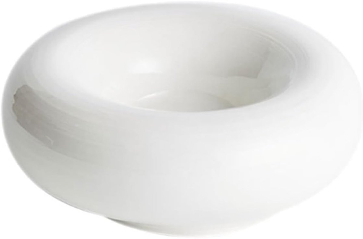 Dinerbord - Keramisch bord - Maaltijden serveren - Warmhoudfunctie - 23 cm - Wit