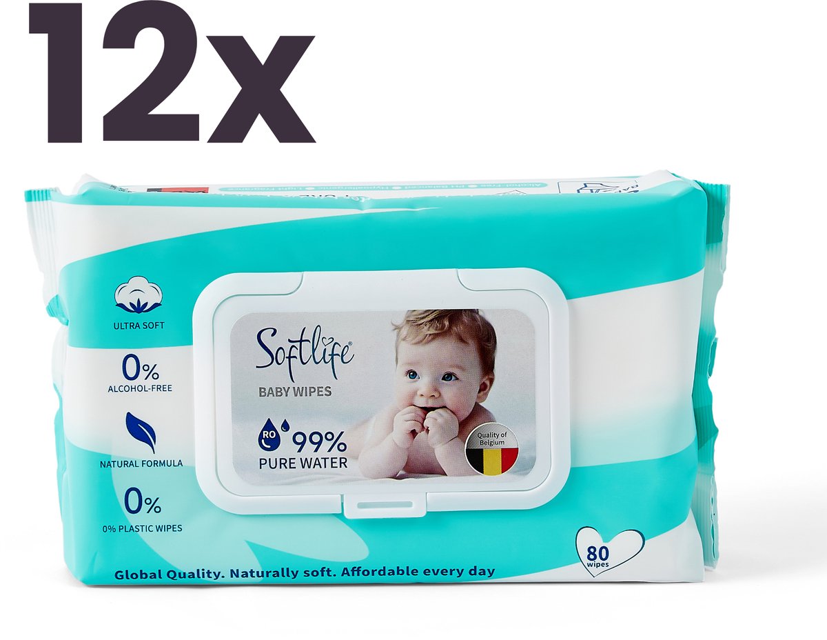 Softlife billendoekjes | 80 stuks