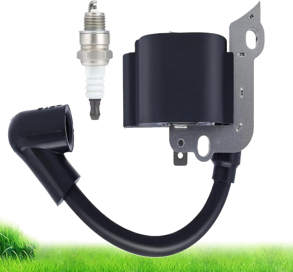 Ontstekingsspoel Grasmaaier - Bobine Motor - Gazononderhoud Reparatie - Sterkere Vonkboog - 8x6x4.5 cm - Niet gespecificeerd