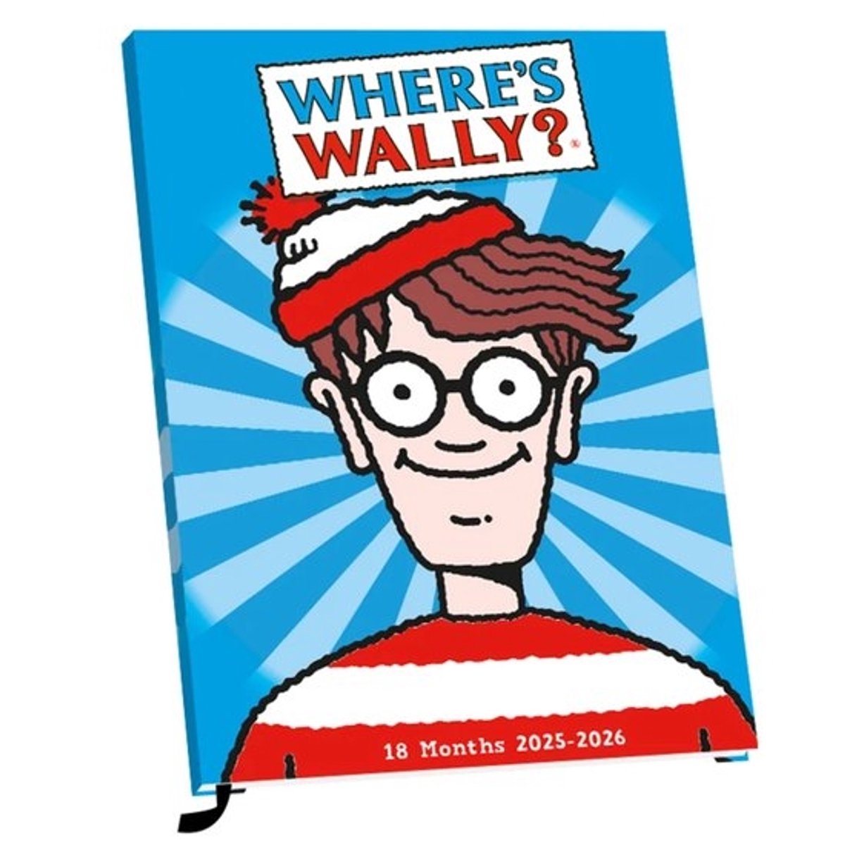 Where's Wally agenda 2025-2026 - 18 maanden - Agenda - 8720634932523