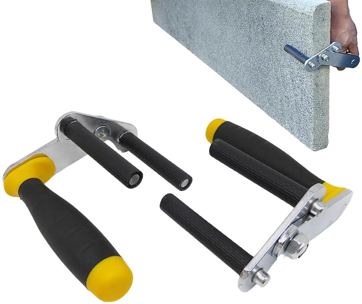 Gipsplaat Drager - Paneel Lifter - Materiaal Transport - Anti-Rise Ontwerp - 2 stuks - Zwart