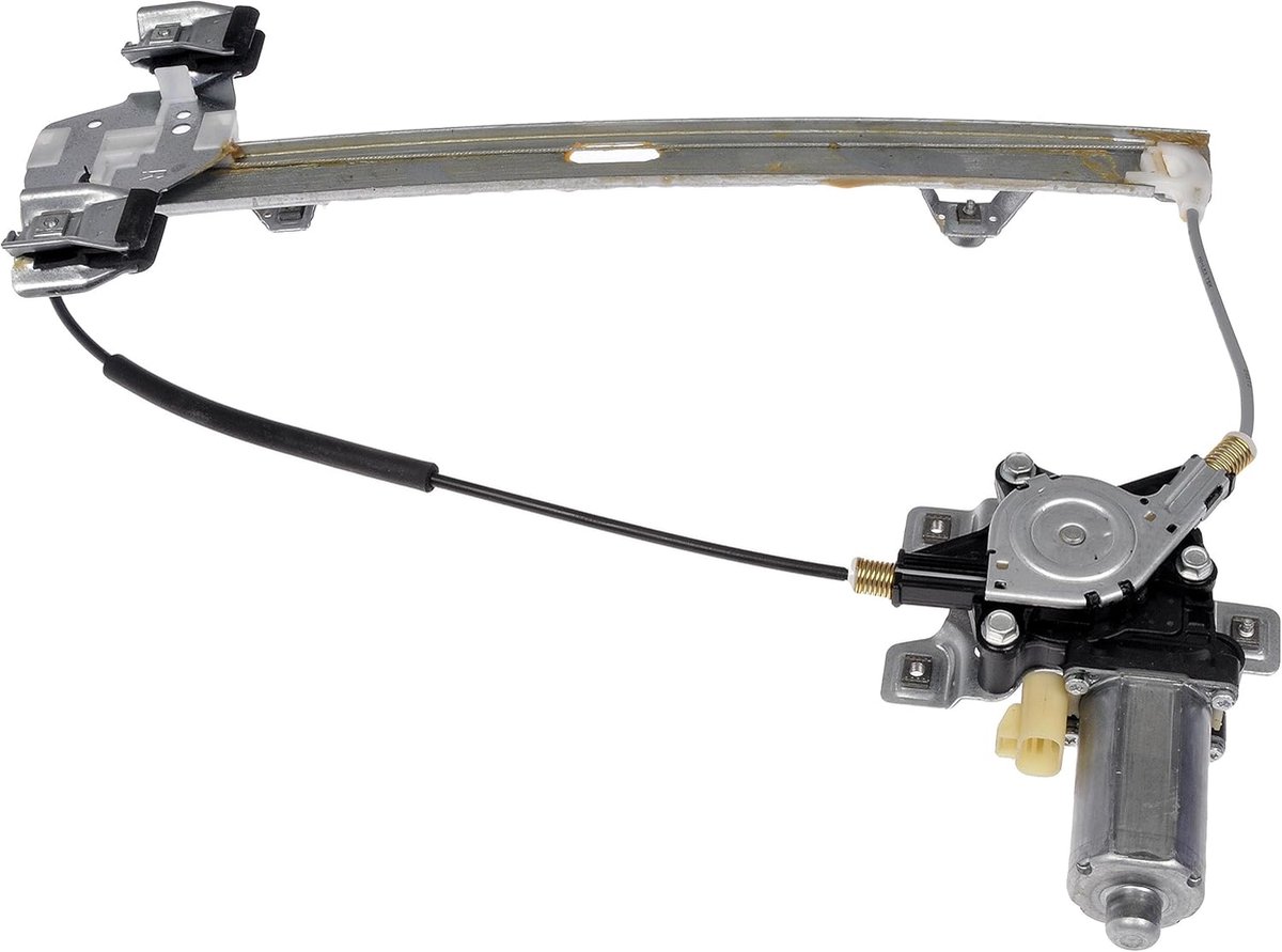 Raammechanisme met Motor - Elektrische Raambediening - Auto Reparatie - Directe Vervanging - 57 x 6.5 x 37 cm - Zilver