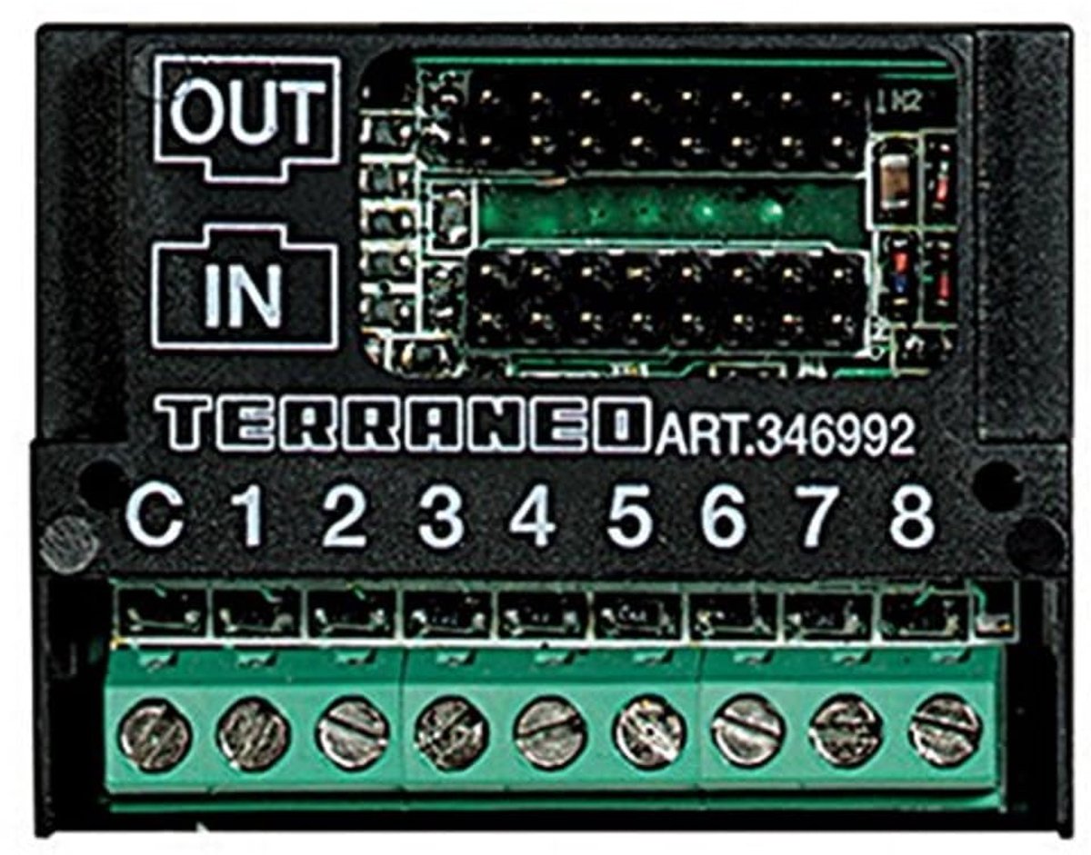 Intercom Uitbreidingsmodule - Deurbel Module - Extra Deurknoppen - Voor 2-draads Luidspreker - 45 x 1 x 55 cm - Grijs