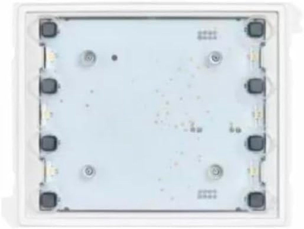 Module met 8 toetsen - Drukknop module - Intercom systeem - Uitbreidingsmodule - 2 rijen - Metaal