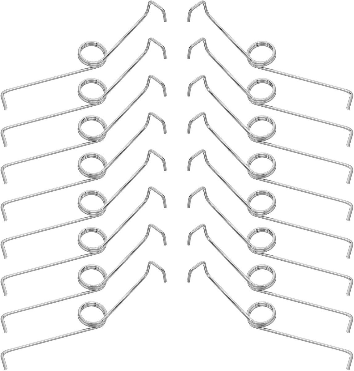 Elektrische Stoomstrijkijzerveer - Strijkijzeronderdeel Vervanging - Kleding Strijken - Geluidsreducerende Constructie - 9 cm - Zilver