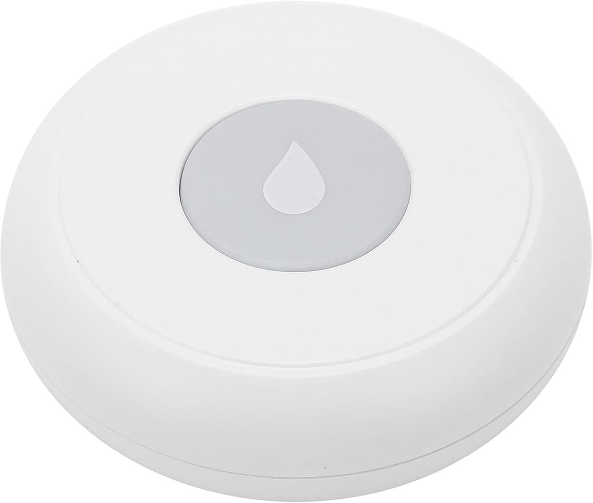 Overstromingssensor - Druppelalarm Watermelder - Voorkom Watersschade - IP67 Waterdicht - 7 x 7 x 2 cm - Wit