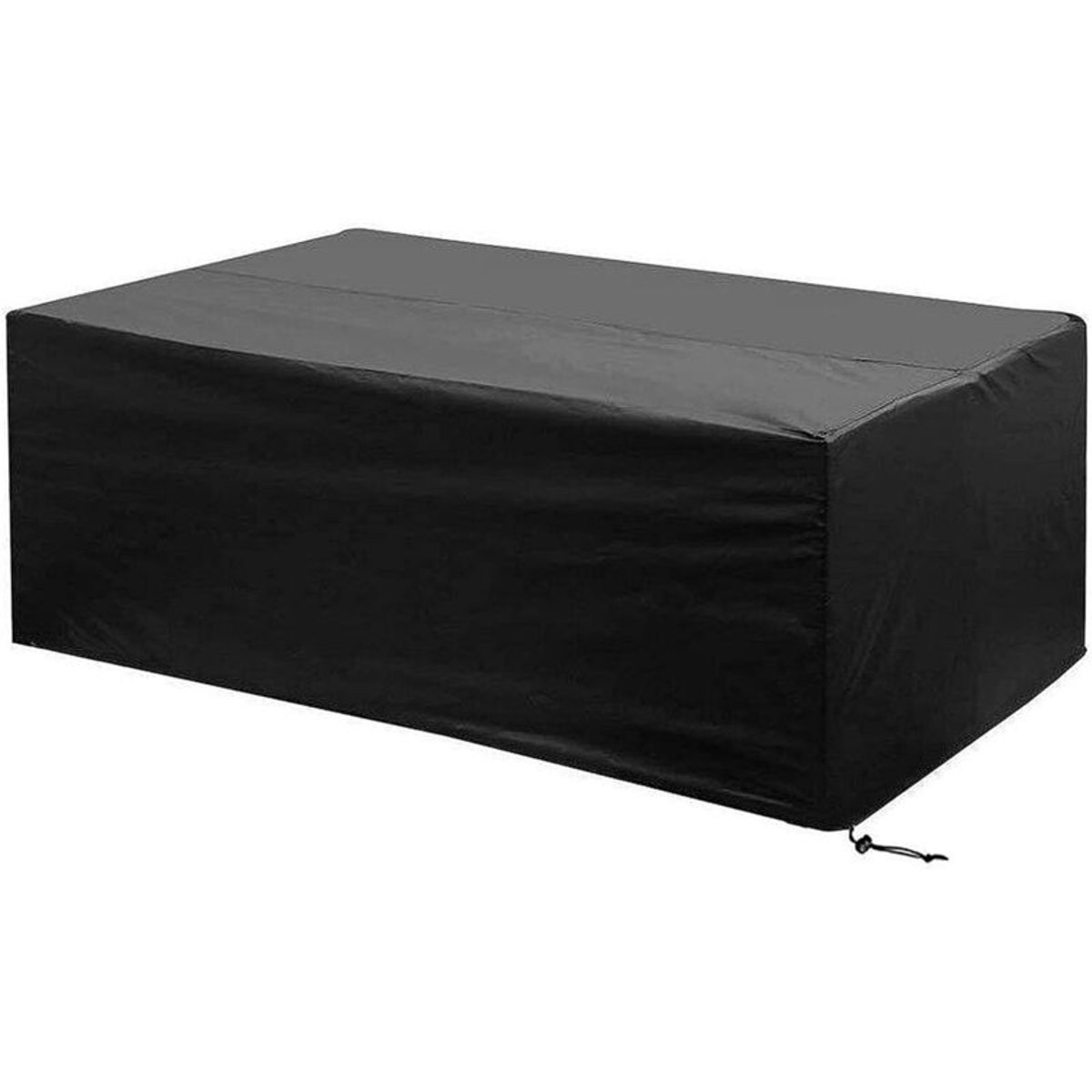 Garden Furniture Cover-Garden Furniture Cover 213x132x74cm Waterproof Windproof Dustproof Black Oxford fabric Furniture cover suitable for Buckle Protects the canopy and is suitable for tables and chairs