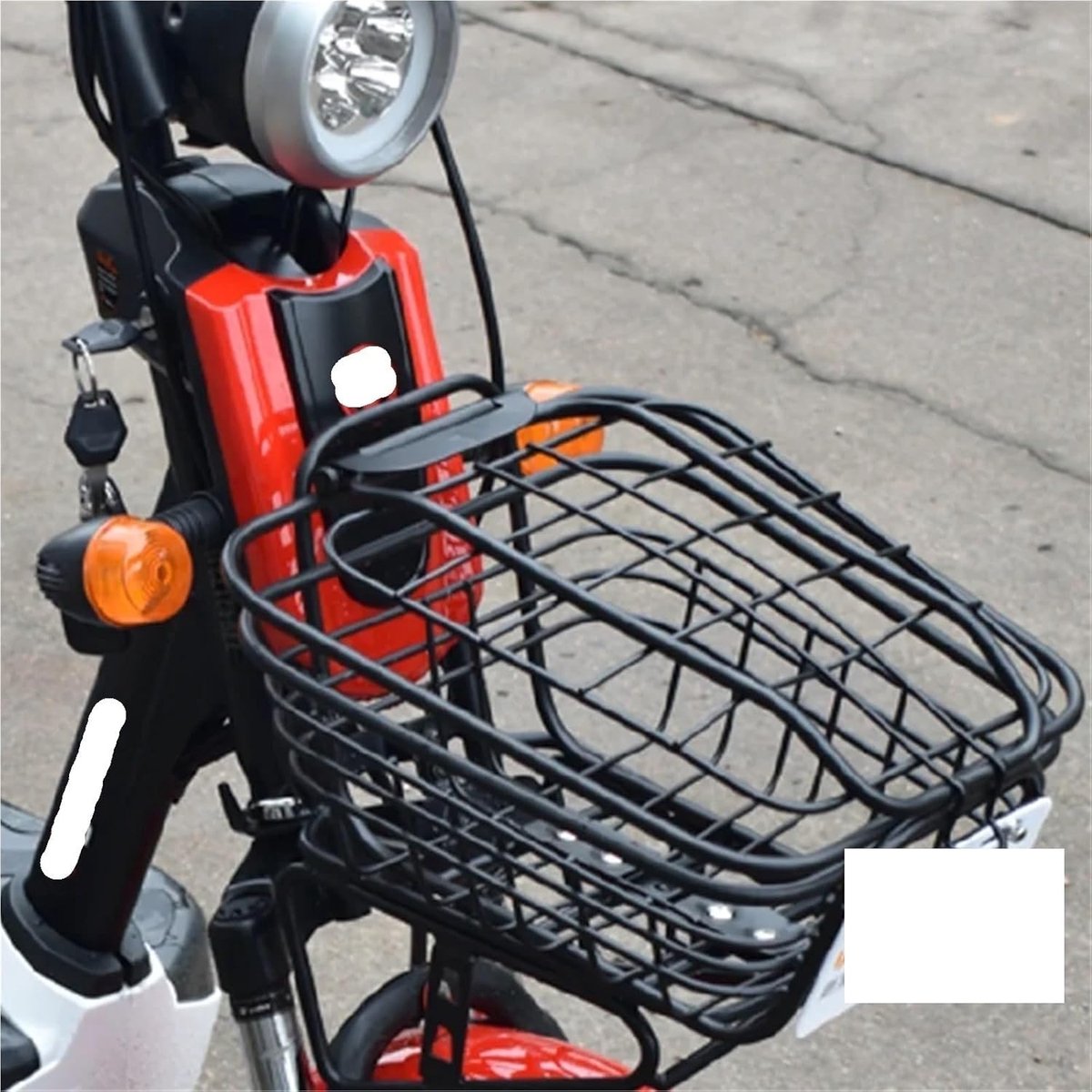Fietsmand Achter - Bagagedrager Mand - Boodschappen Vervoeren - Met Waterdichte Hoes - Grote Capaciteit - Zwart