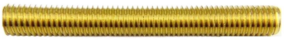Messing Draadstang - Volledige Schroefdraad - Bevestigen Bouwen - Metrisch Standaard - 140mm M16 - Messing