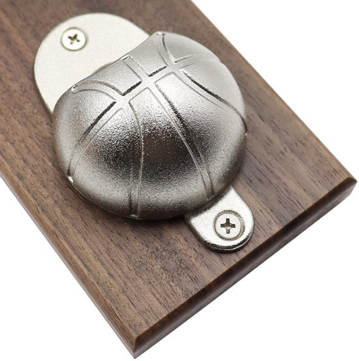 Store_8 - Magnetische Basketbal Flessenopener - Houten Muuropener met