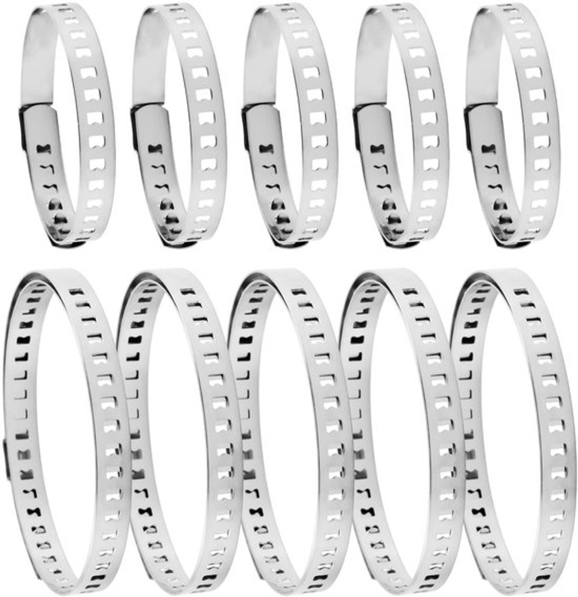 NTHProducts - Cardan Cross Chain - Universele Gimbalg Collar - Roestvrij staal