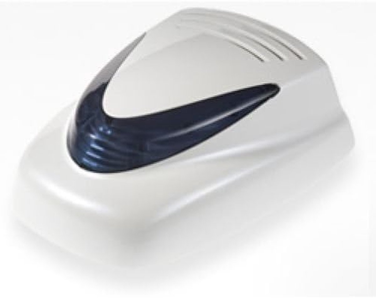Alarm Sirene - Piezo Sirene - Beveiliging Huis - Met Knipperlicht - 119x155x54mm - Wit