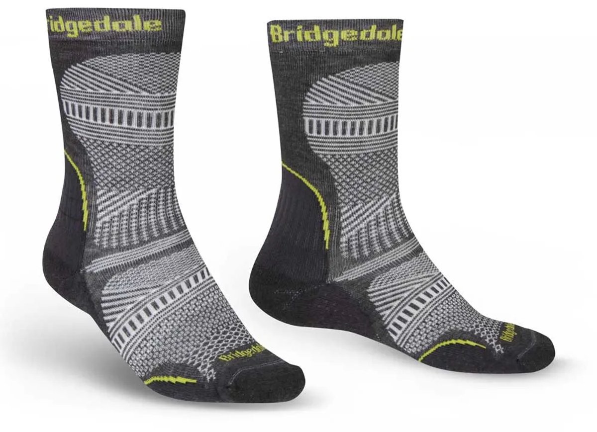 Bridgedale Ultralight T2 Coolmax® Performance Boot Sokken Grijs EU 40-43 Man