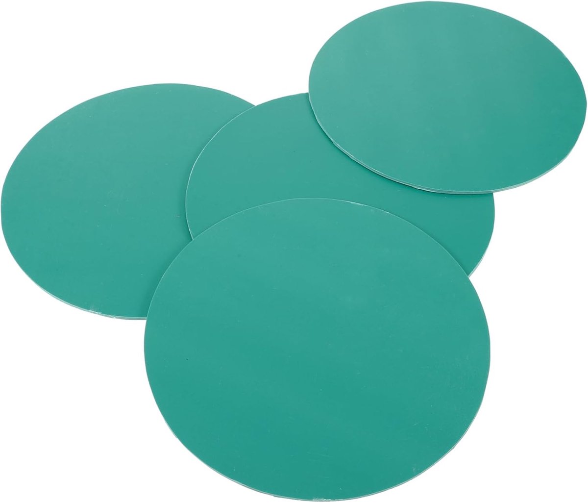 Print Platen - Graveerplaten Snijplaten - Handwerk Graveren - Flexibel PVC Materiaal - 20x20 cm - Groen