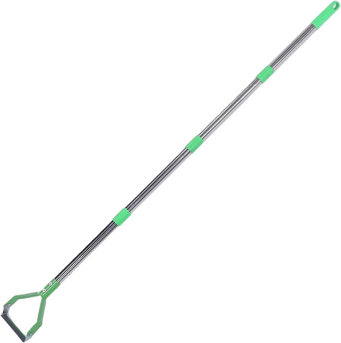 Tuinschoffel Lange Steel - Wieder Schoffel - Onkruid Wieden - Verstelbare Hoogte - 161 Cm - Groen