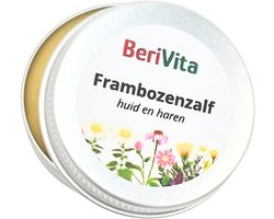 Frambozenzalf 15ml Blik - Frambozenolie met Shea Butter - Frambozen Zalf bevat Pure Frambozenpitolie, Frambozenzaadolie