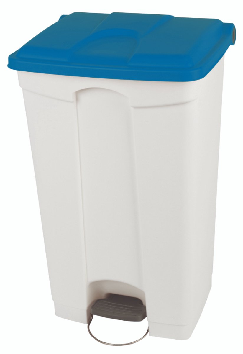 Pedaalemmer - Container met deksel - HACCP - 90 liter - Blauw